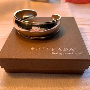 Silpada Sterling Silver 925 Cuff Bracelet